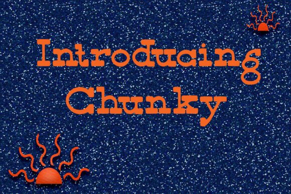 Chunky Fonts for Bold Display Designs