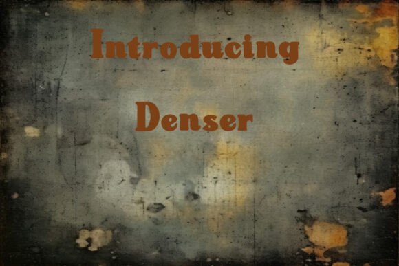 Denser Fonts for Display Projects