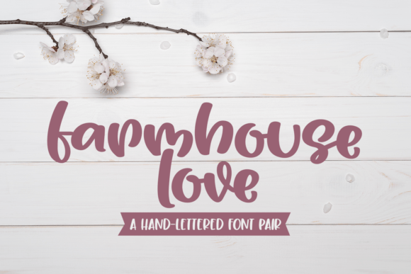 Farmhouse Love: A Quirky Embroidery Design