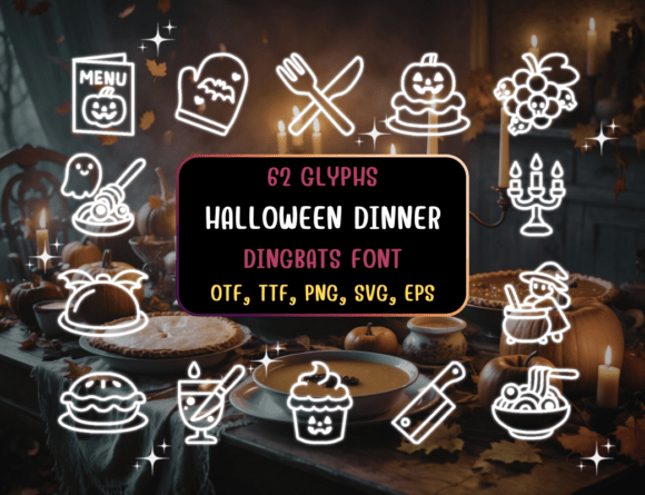 Halloweendinner Regular: Fonts with a Festive Twist