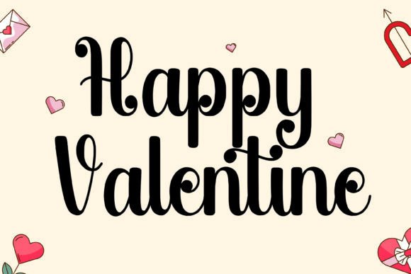 Happy Valentine: A Script for Heartfelt Embroidery