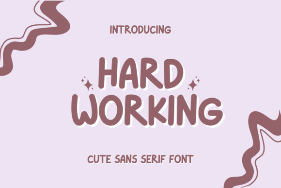 Hard Working Font Review