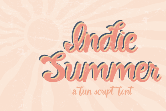 Indie Summer: Retro Charm for Embroidery Projects
