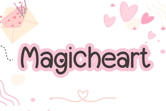 Magicheart: A Handwritten Font for Real Embroidery Projects