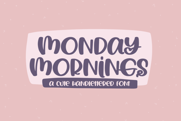 Monday Mornings Fonts: Script Amp for Creative Crafting