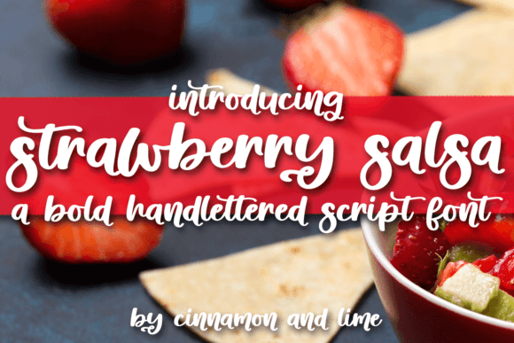 Strawberry Salsa: A Quirky Embroidery Design