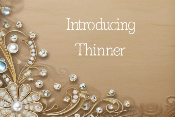 Thinner Font Review for Embroidery