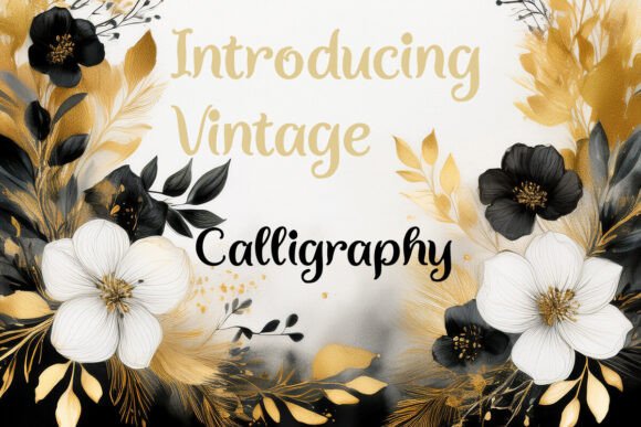 Vintage Calligraphy Fonts for Script Amp