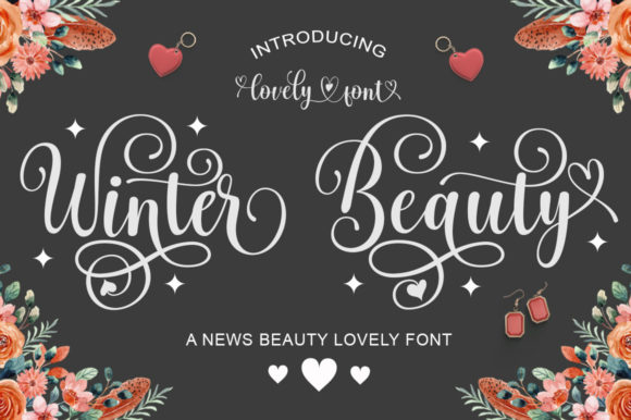 Winter Beauty: Fonts for Script Amp Projects
