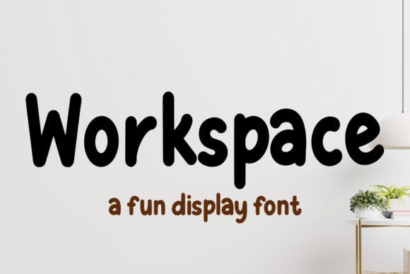 Workspace: A Versatile Embroidery Font